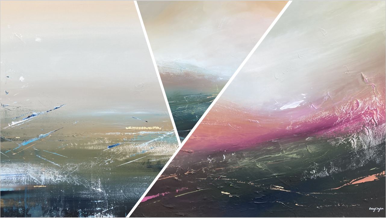 Daisy Clayton's Spring abstract collection