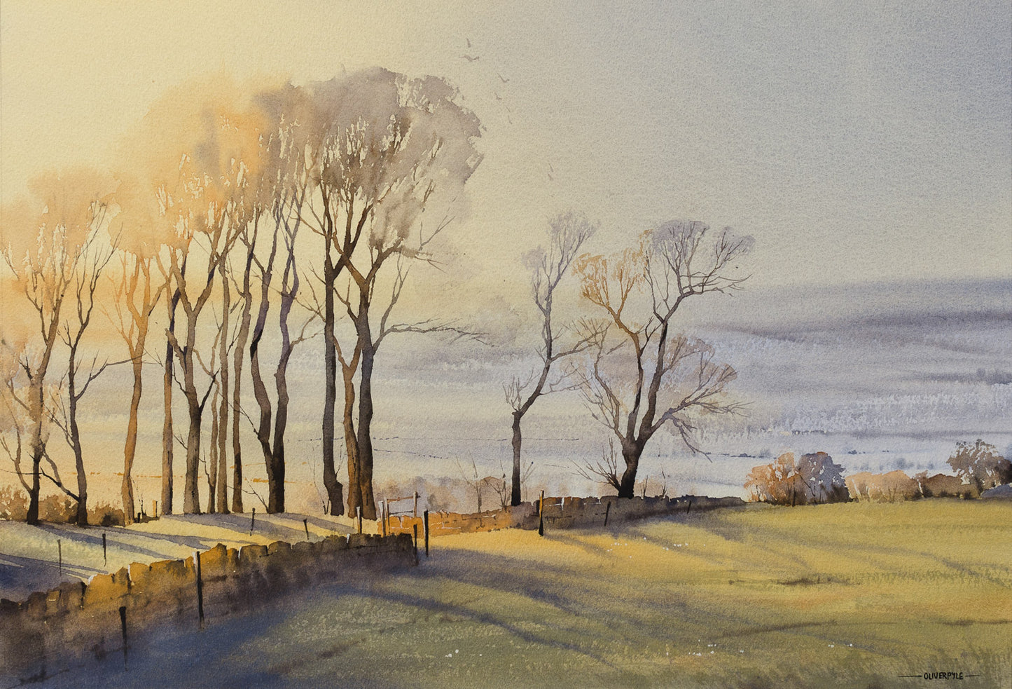Four fabulous new original paintings from Oliver Pyle