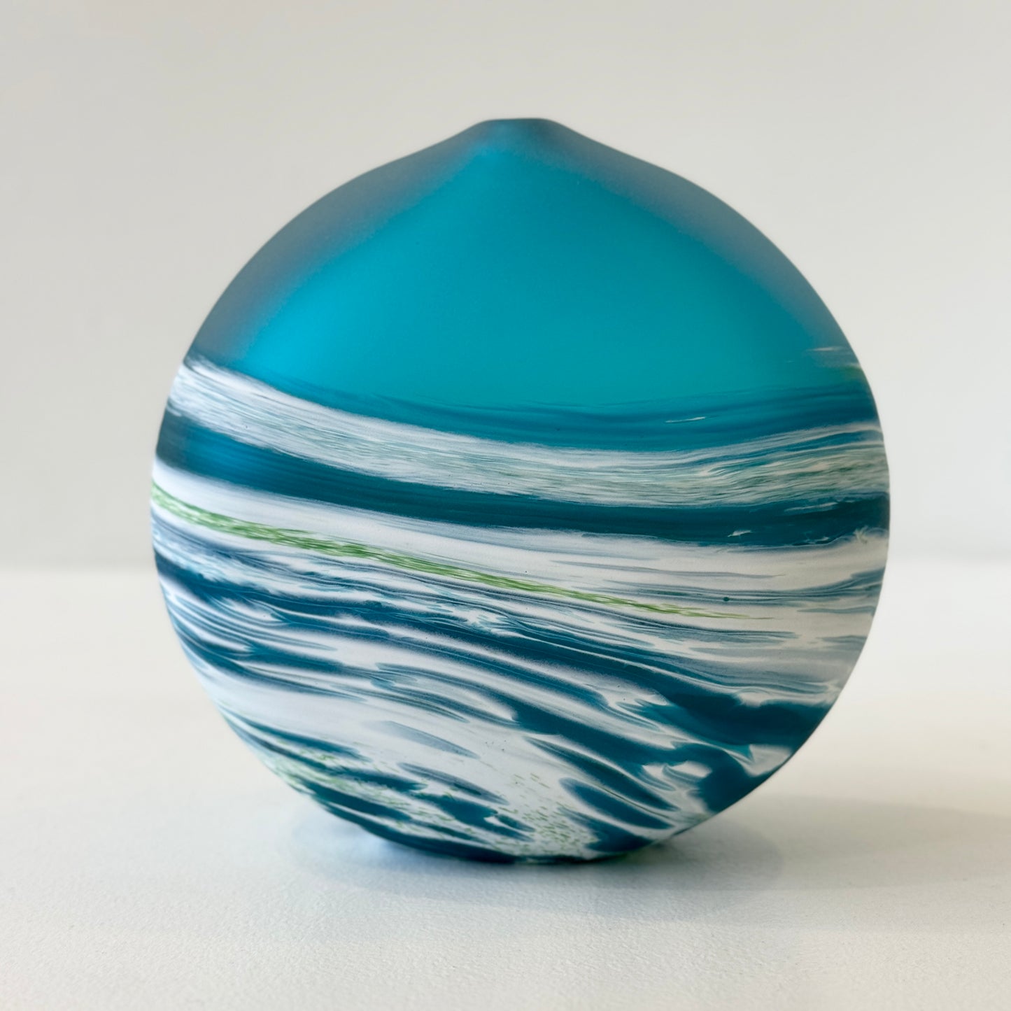 Seaspray Oval Vase