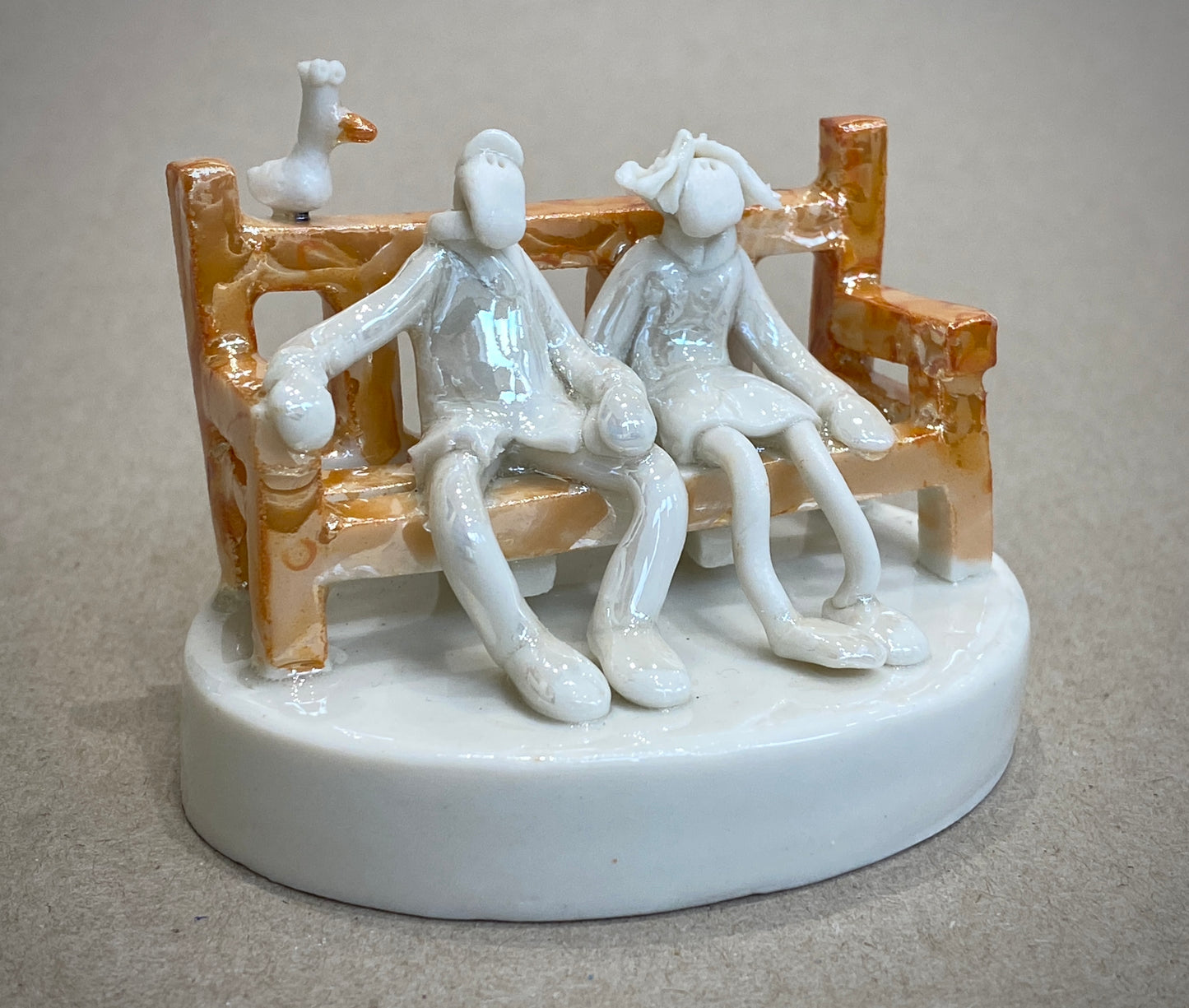 Couple on Bench