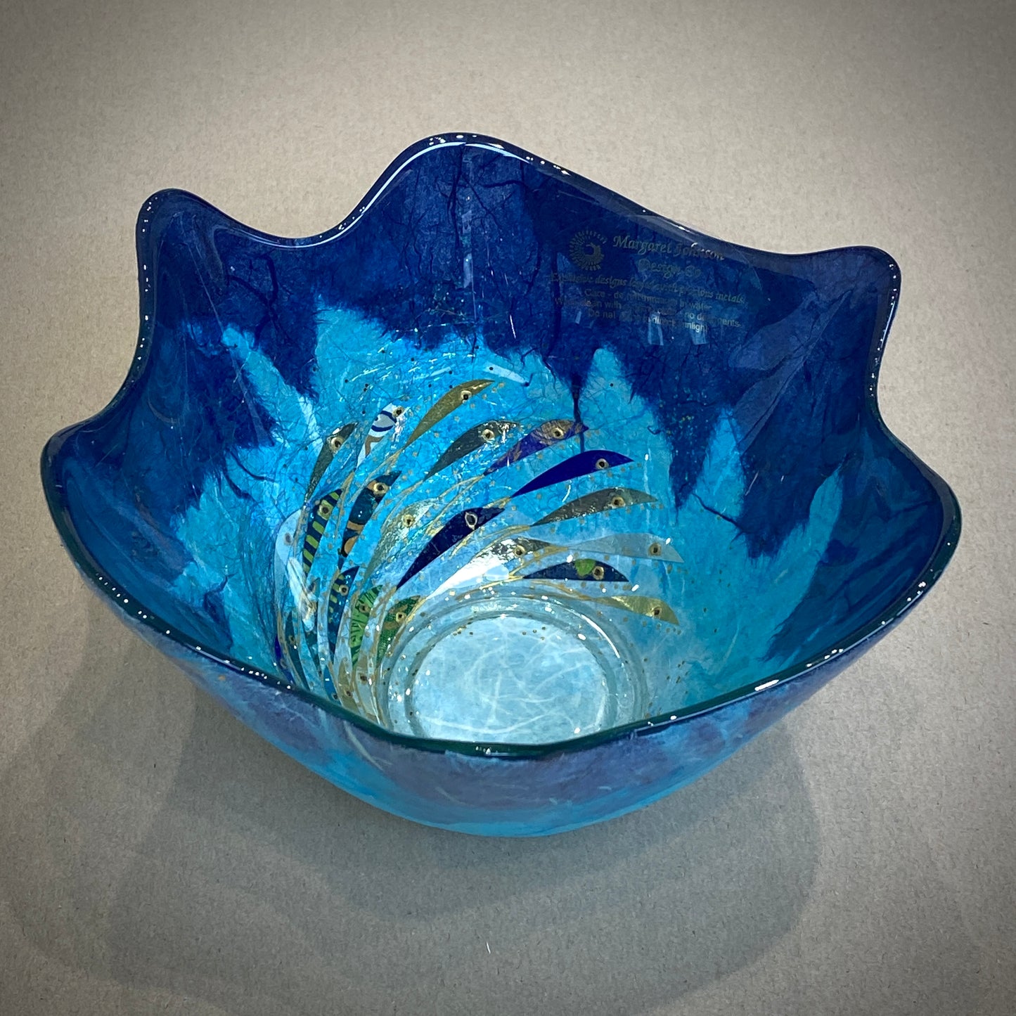 Medium Splash Bowl (blue)