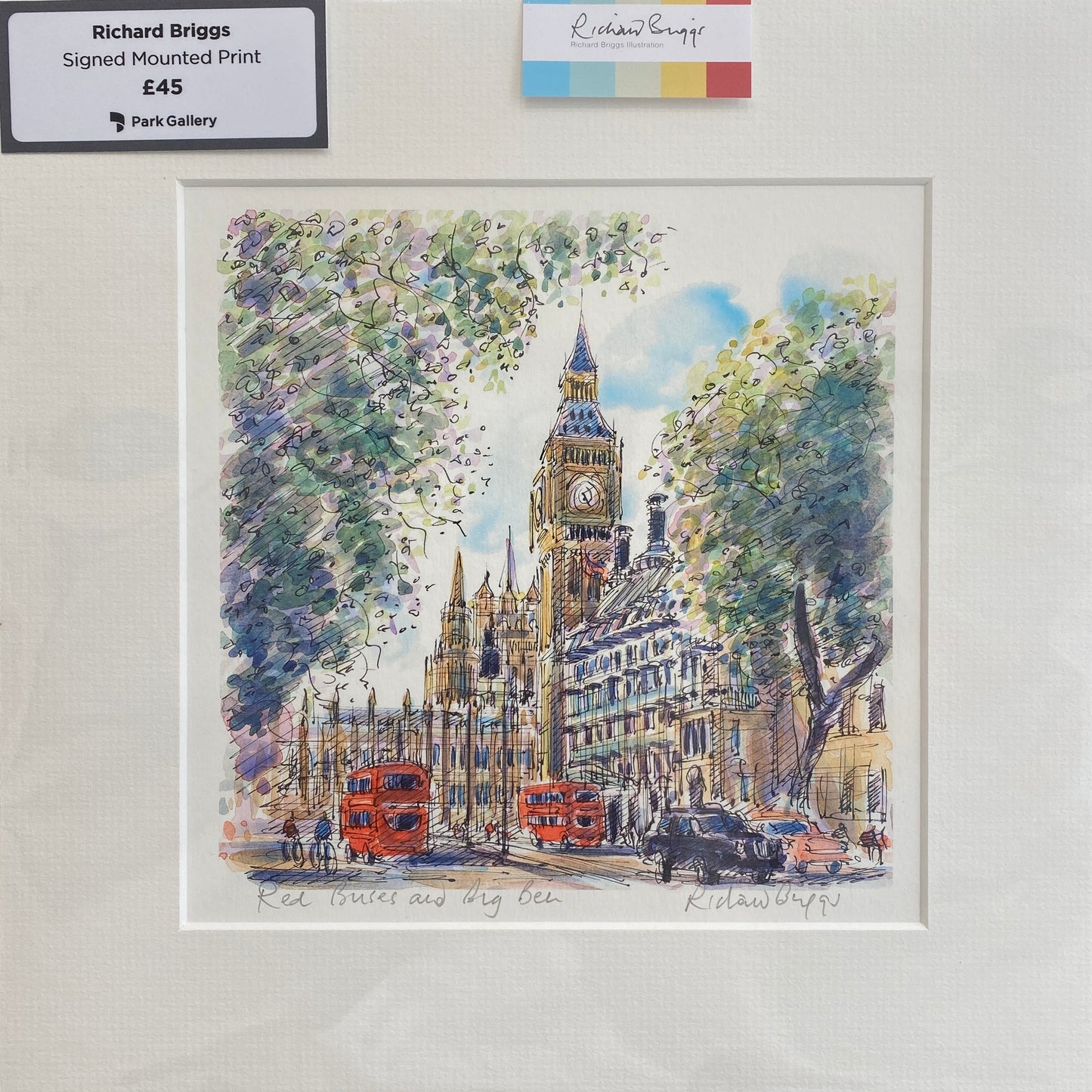 Red Buses and Big Ben