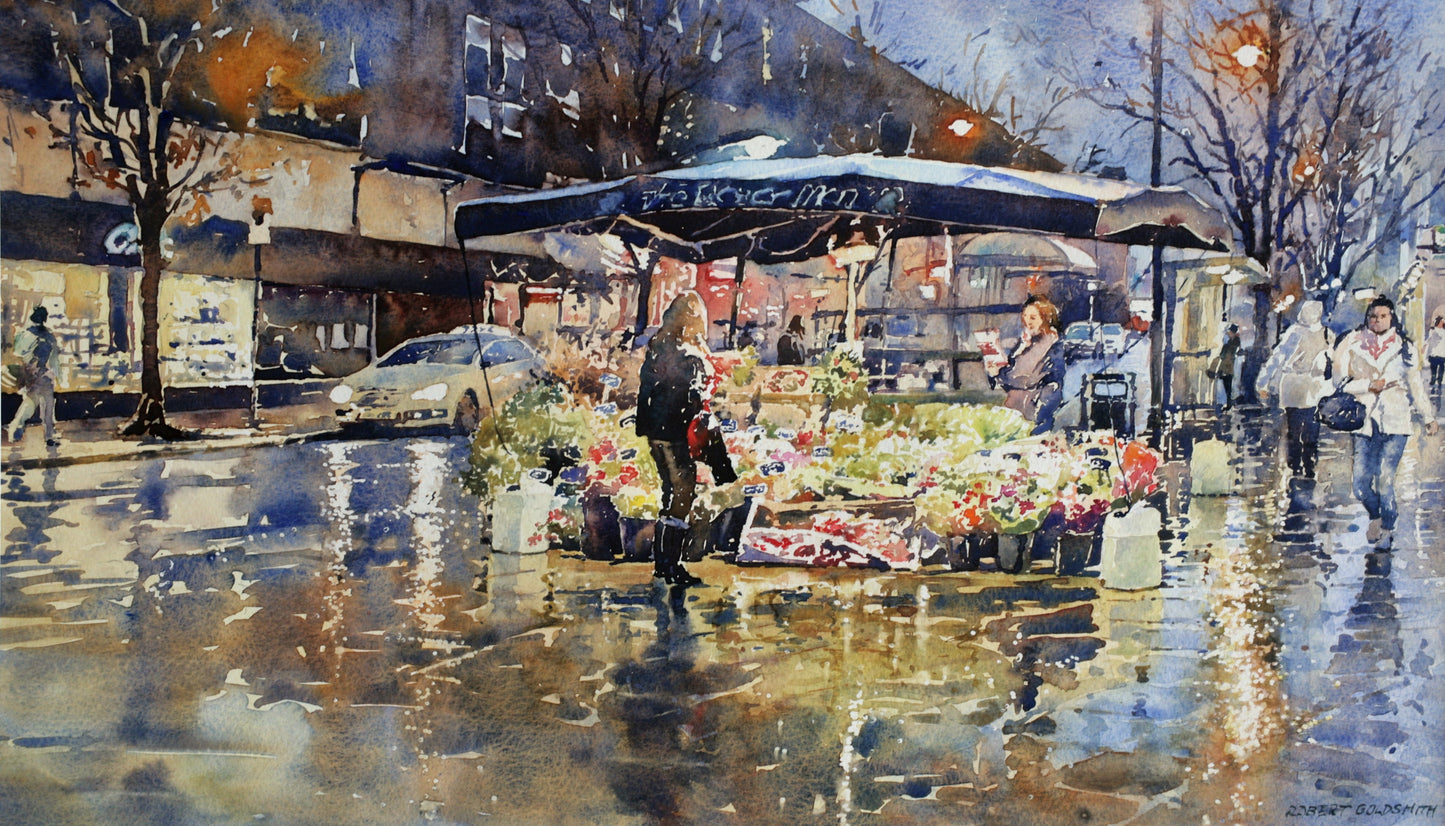 Flower Stall, Pittville Street, Cheltenham