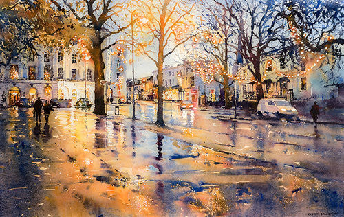 Promenade Reflections (Mounted Print)