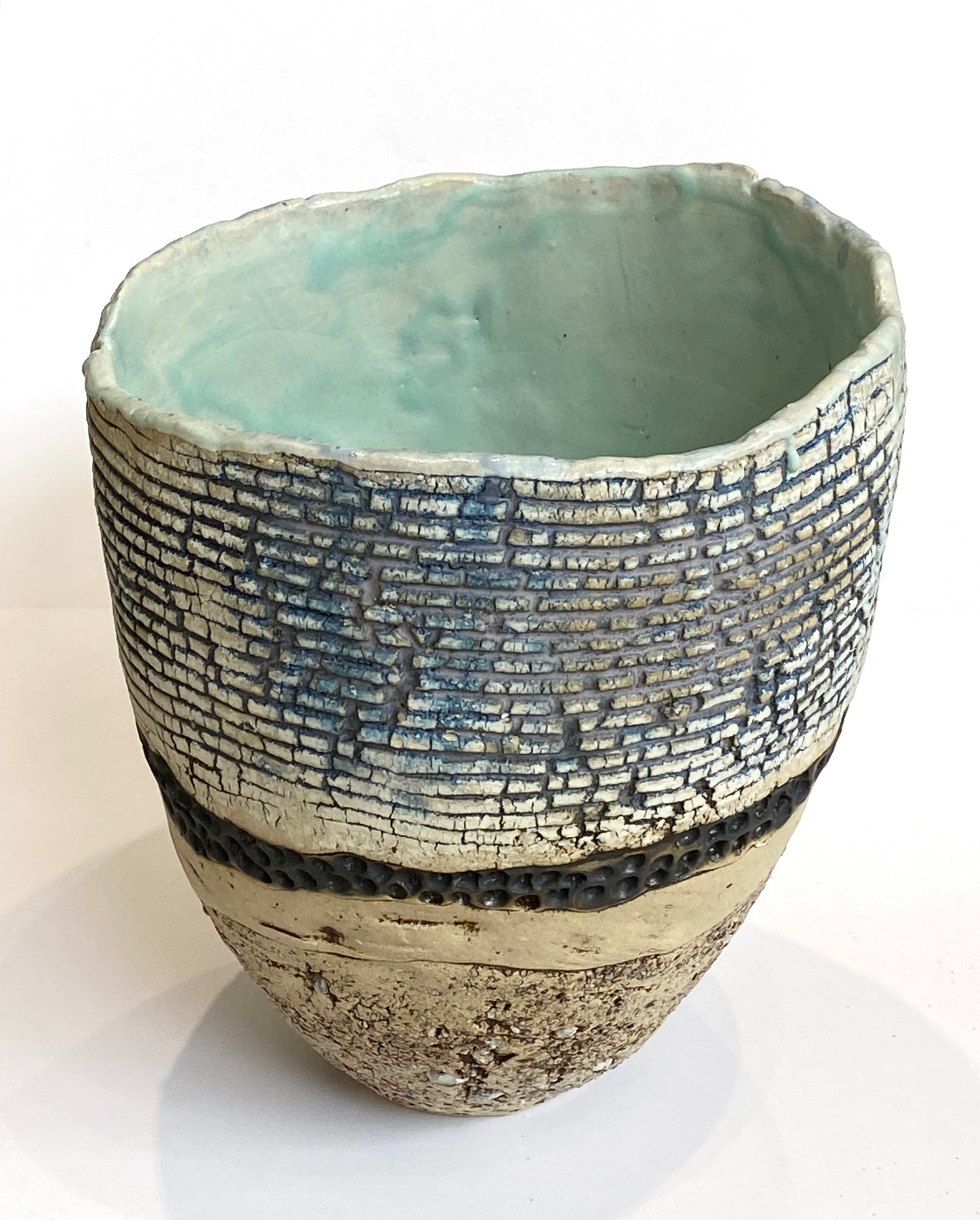 Textured Tall Bowl