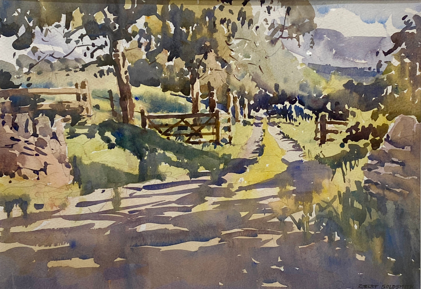 The Lane to Dryhill Farm, Cotswolds