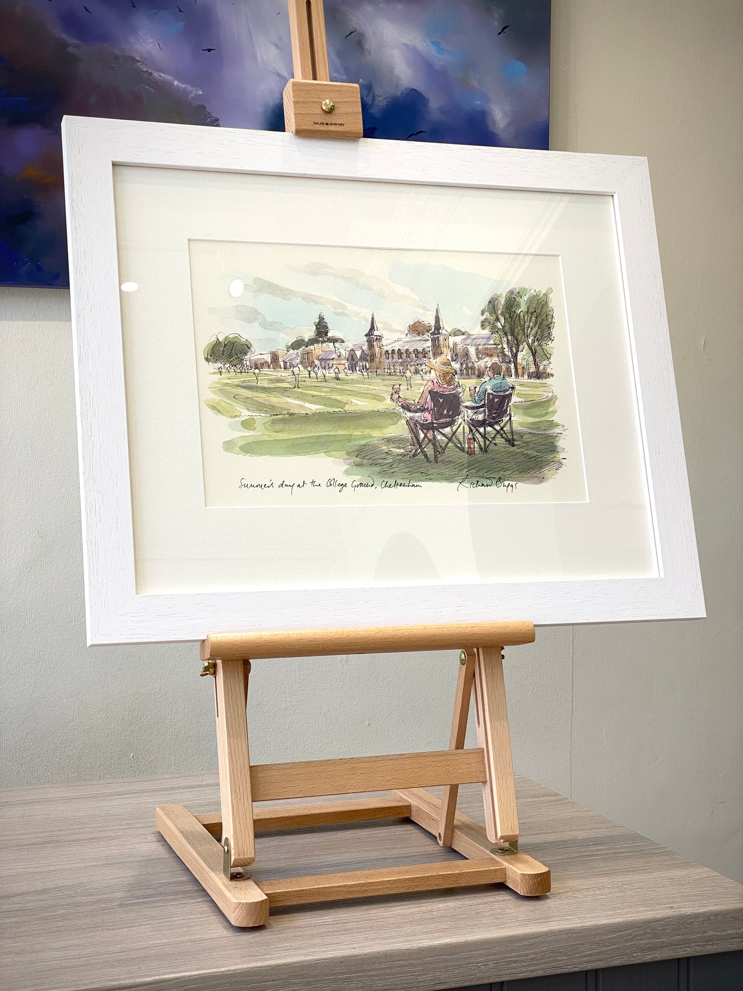 Summer’s Day At The College Ground, Cheltenham