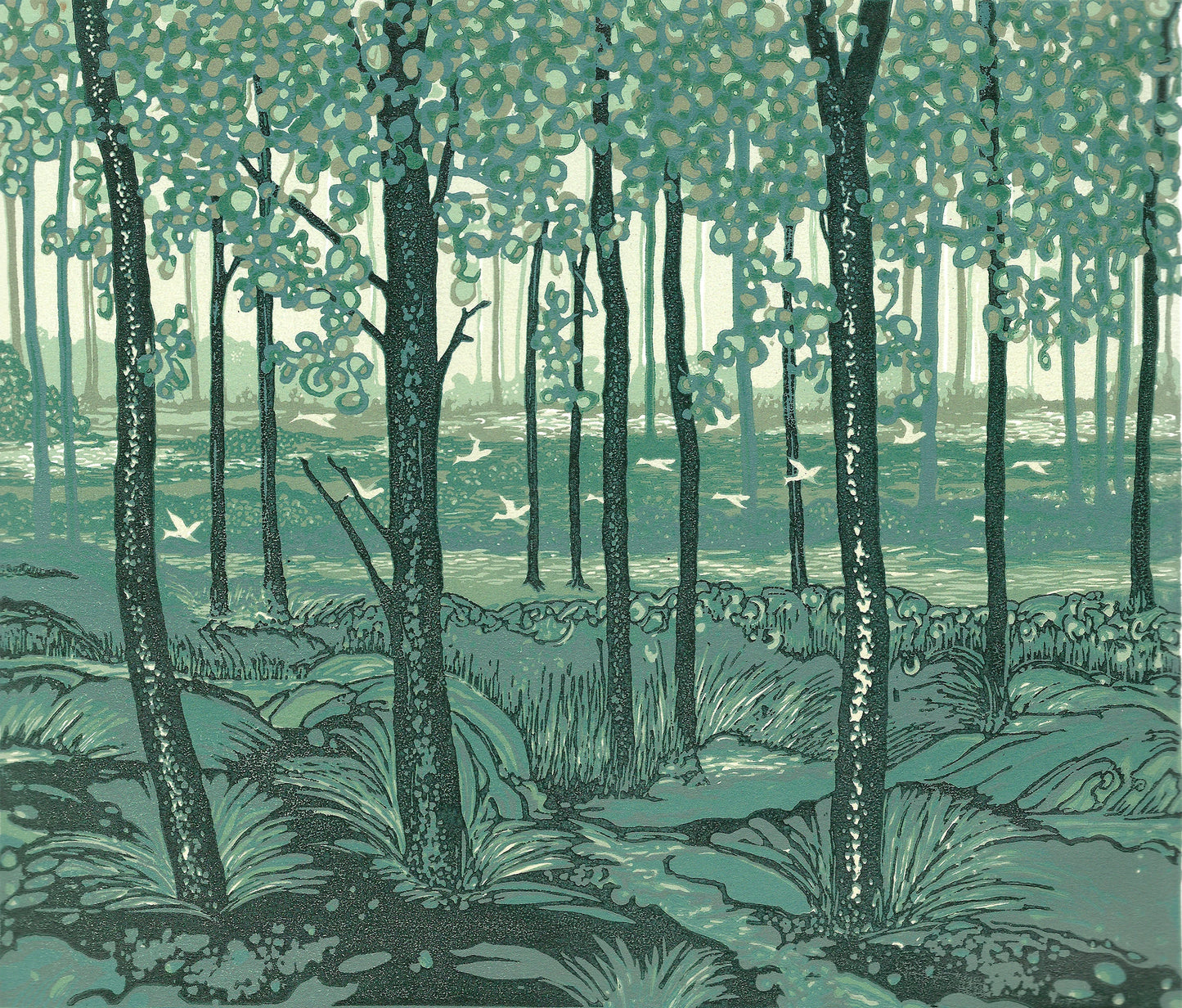 Summer Green (framed)