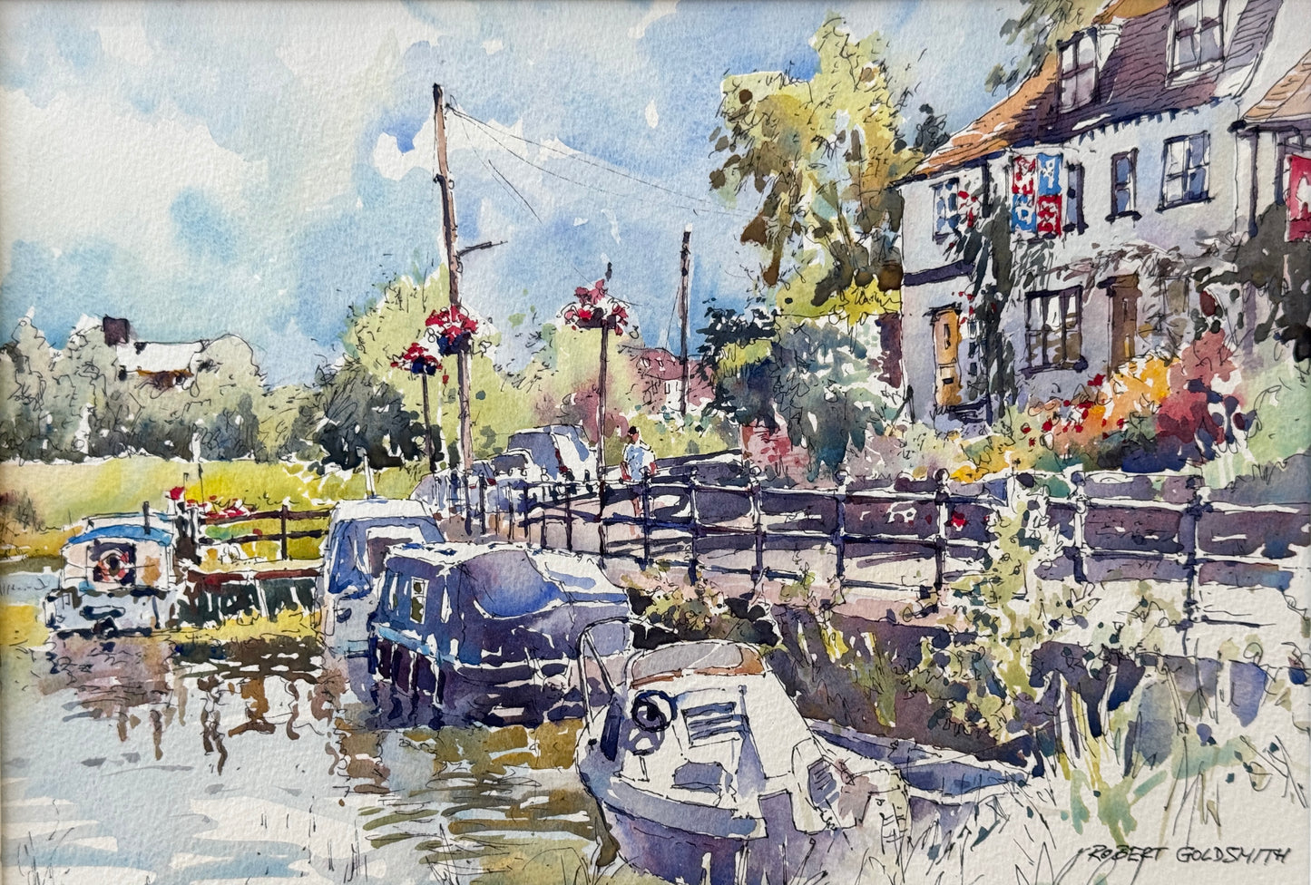 The River at Tewkesbury