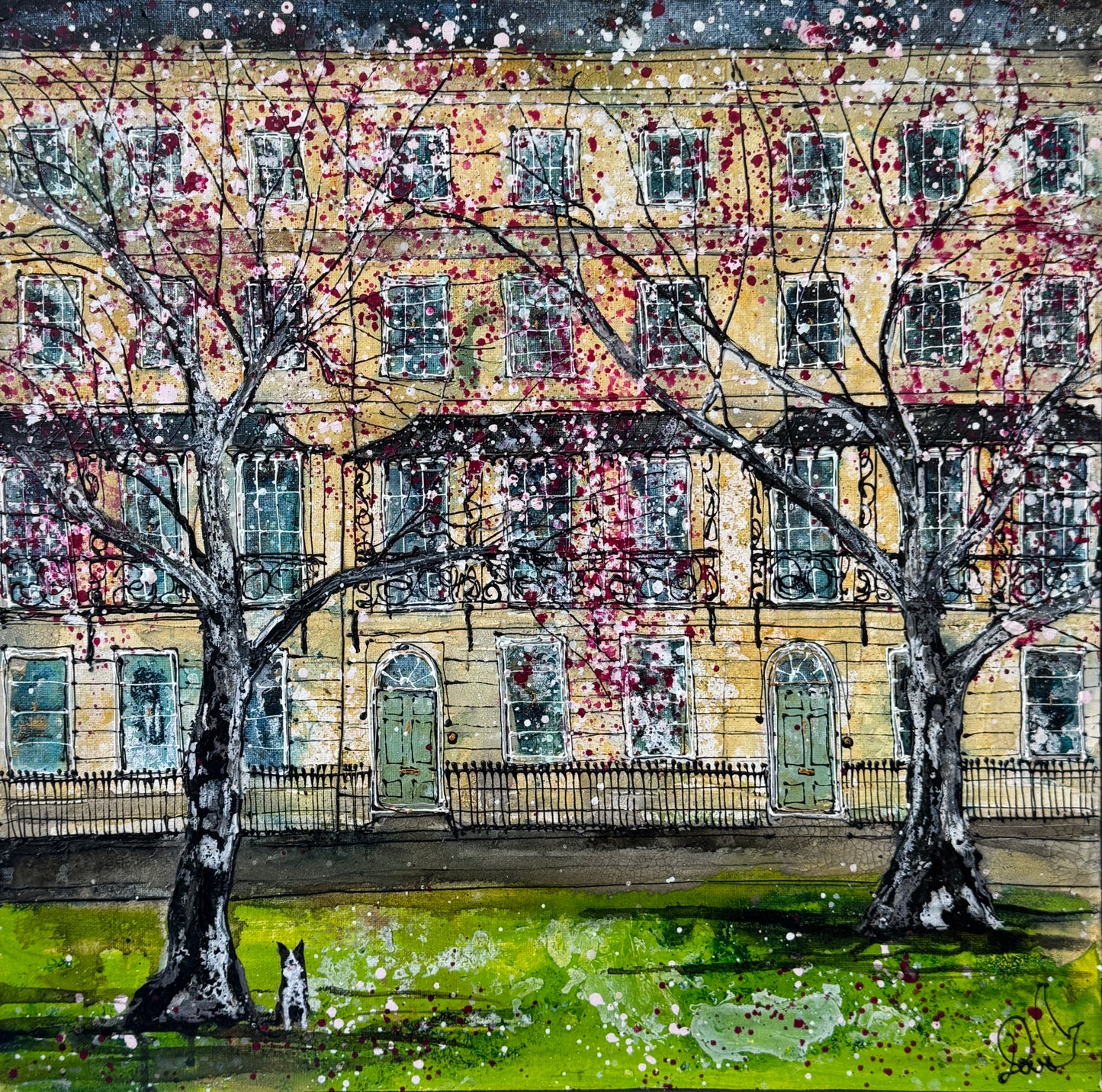 Fred in Blossom
