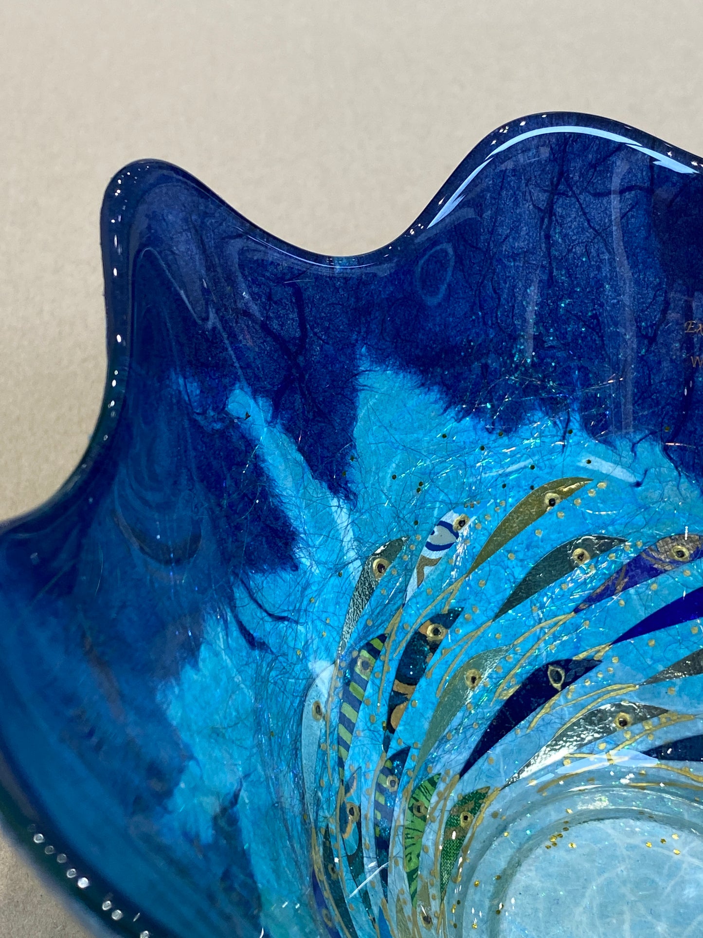 Medium Splash Bowl (blue)