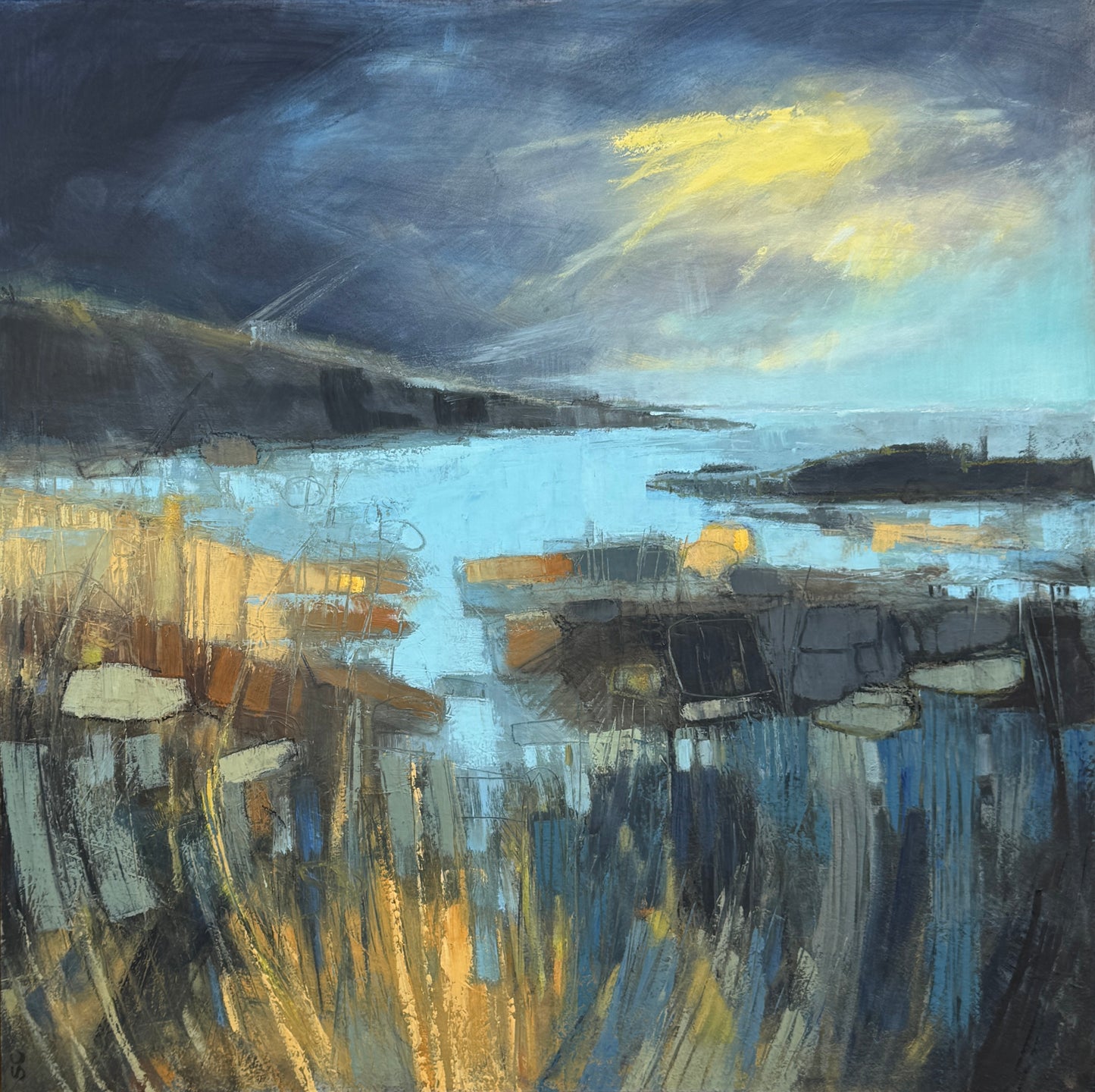 Storm coming in over the Cove