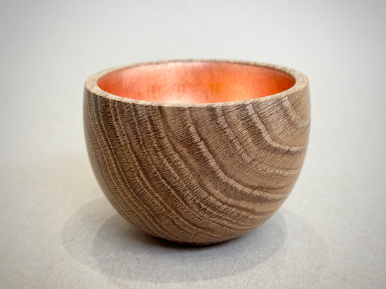 Copper Oak Bowl