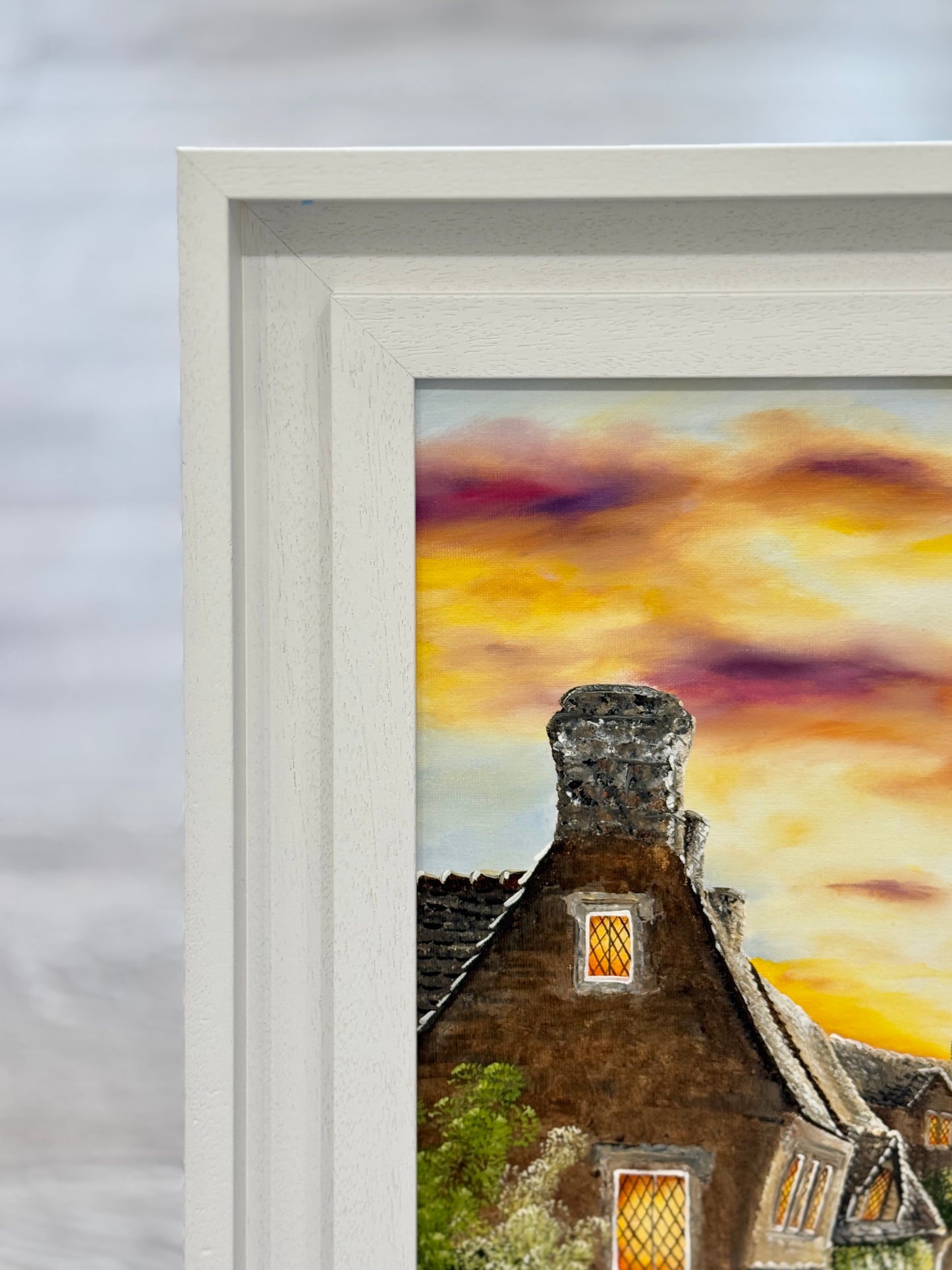 Sunset Over The Cosy Cotswolds