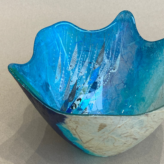 Medium Splash Bowl (light blue)