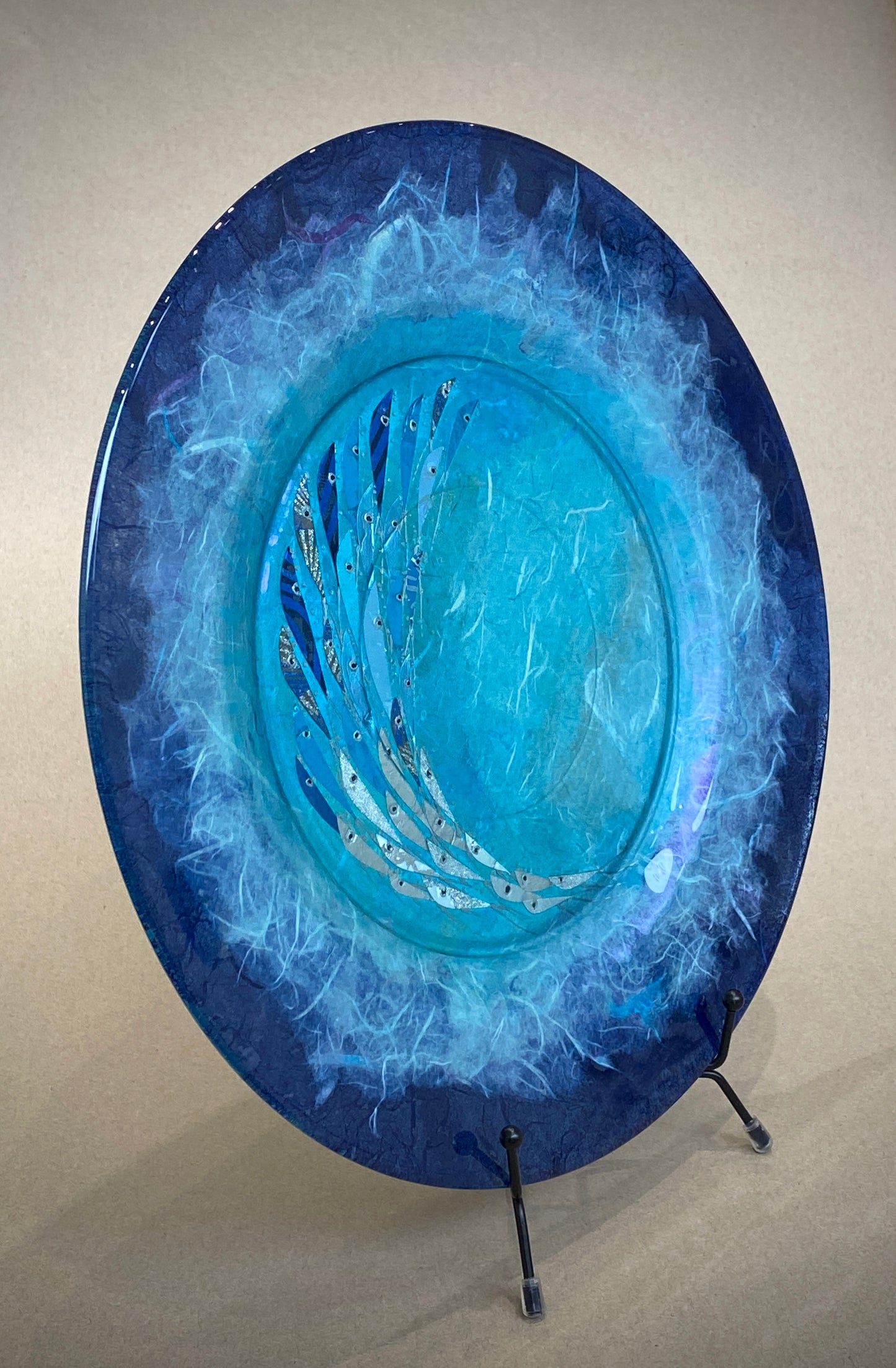 Large Shoal Plate (blue)
