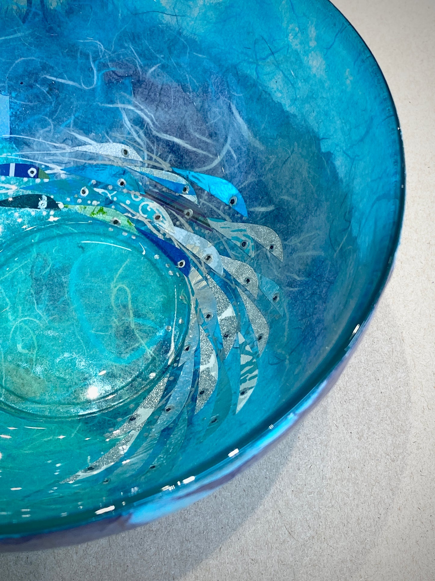Large Deep Bowl (turquoise)