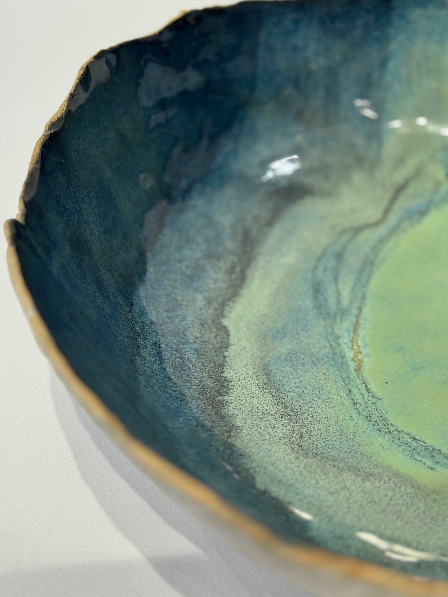 Big Blue Phased Bowl