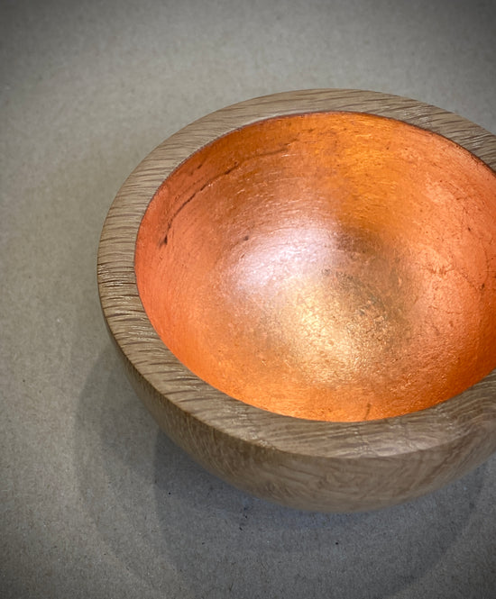 Copper Oak Bowl