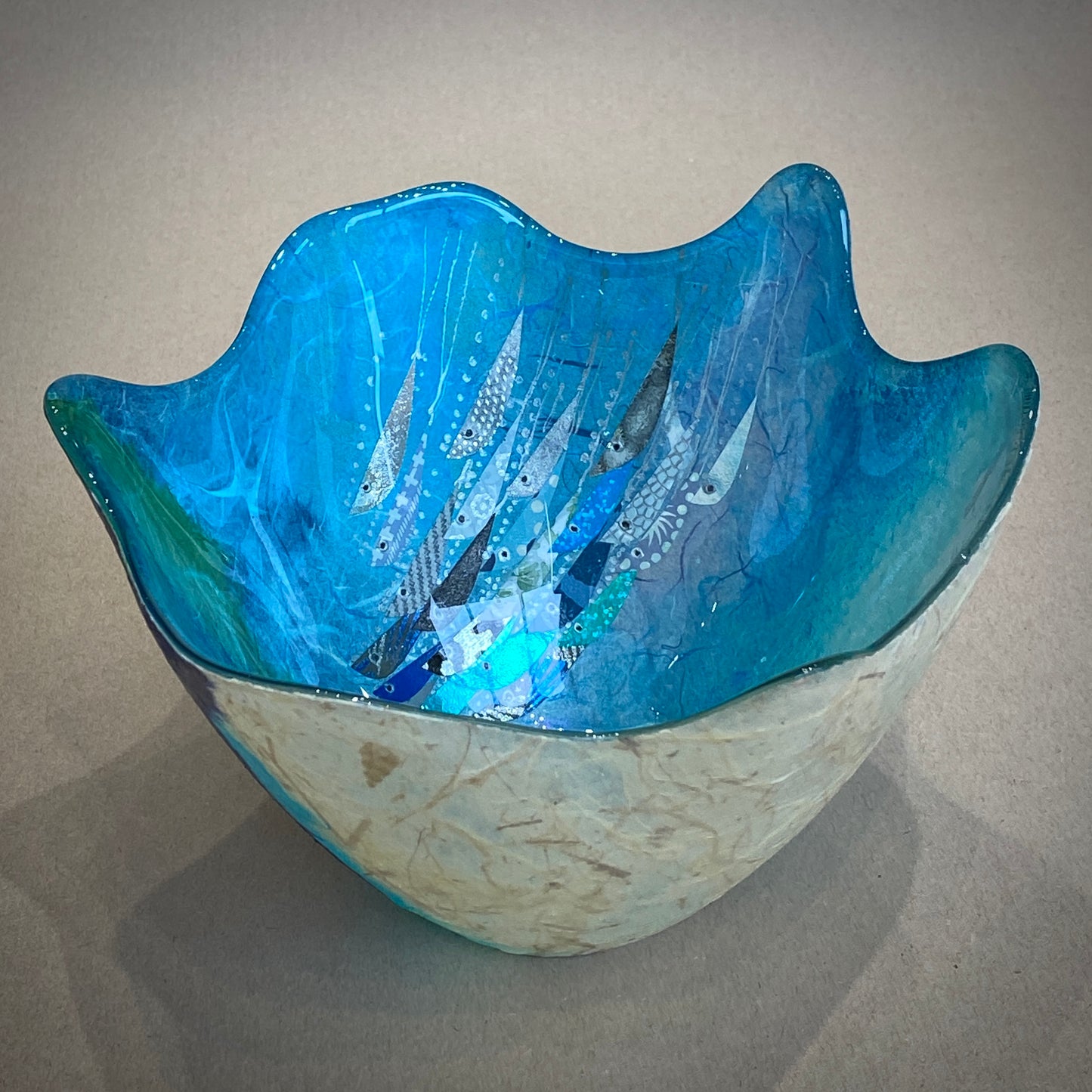 Medium Splash Bowl (light blue)
