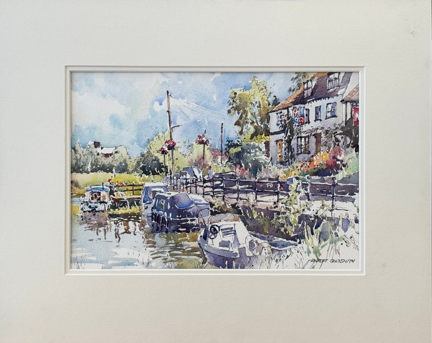 The River at Tewkesbury