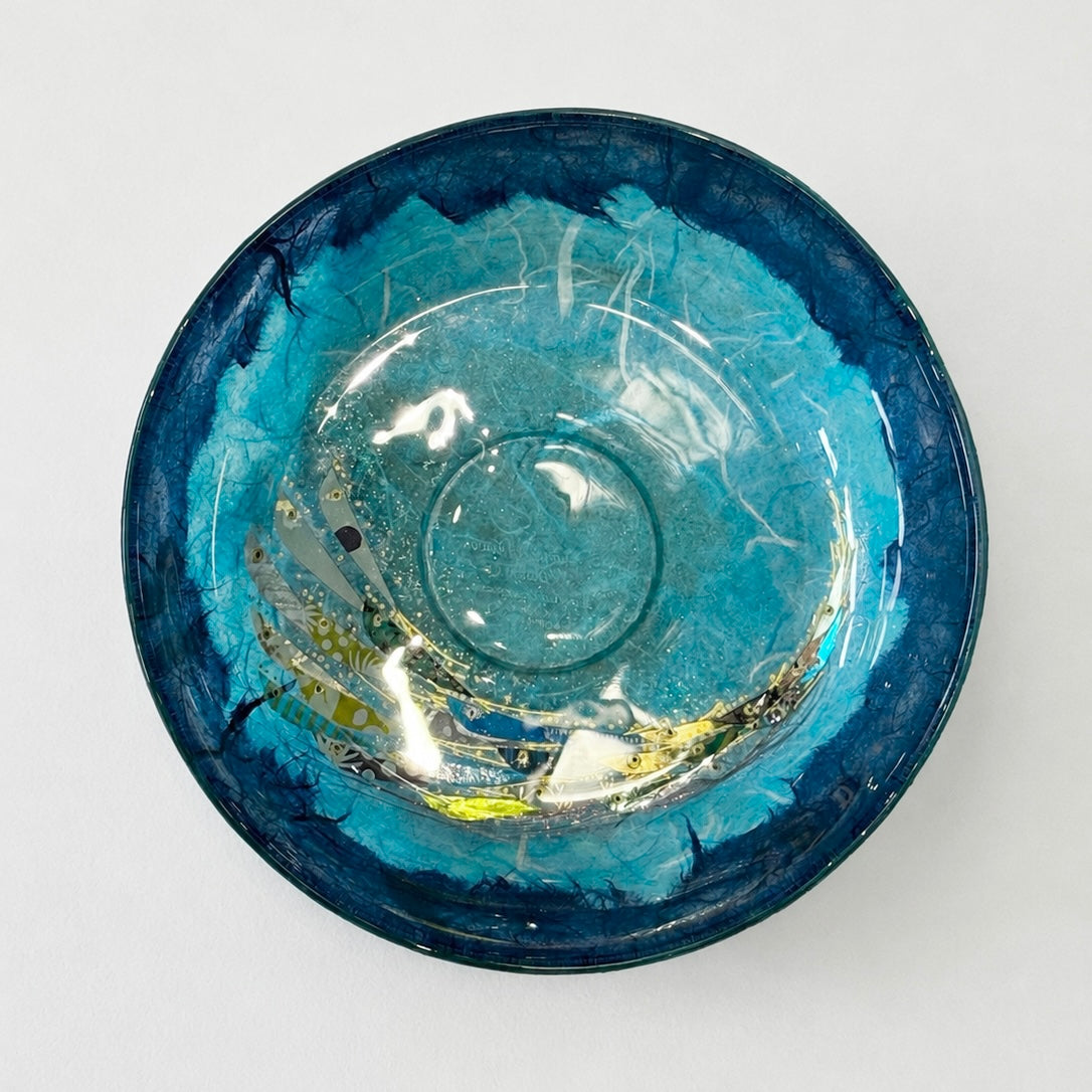 Medium Deep Bowl (wave edge)