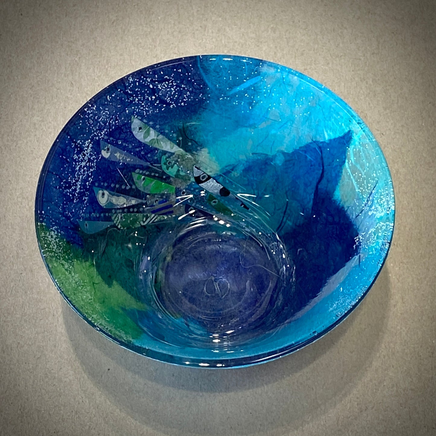 Small Deep Dish (blue)