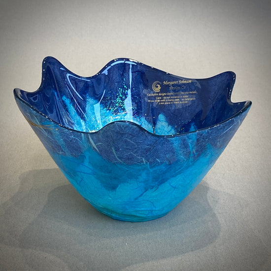Medium Splash Bowl (blue)