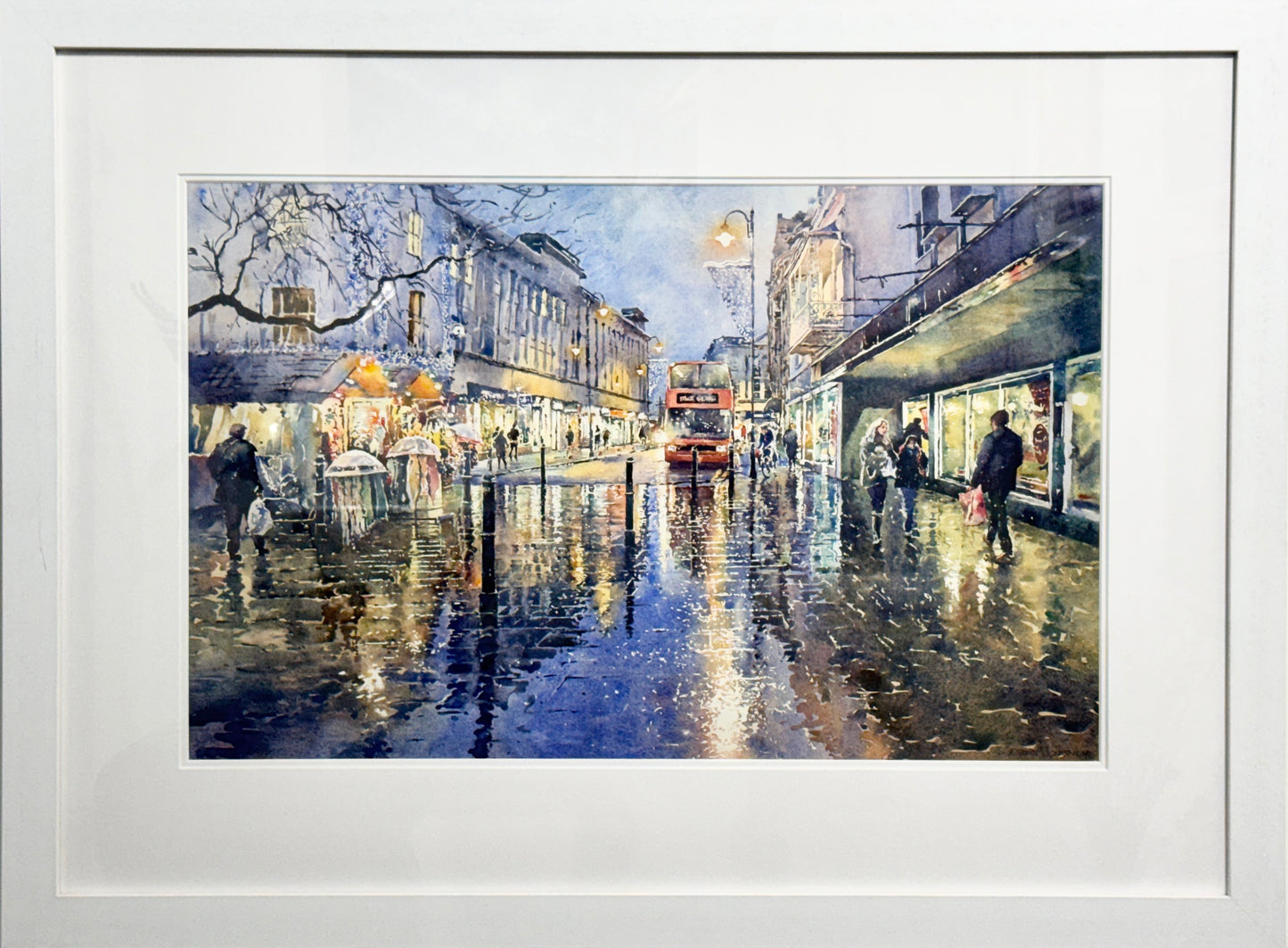 Evening Lights, The Promenade, Cheltenham