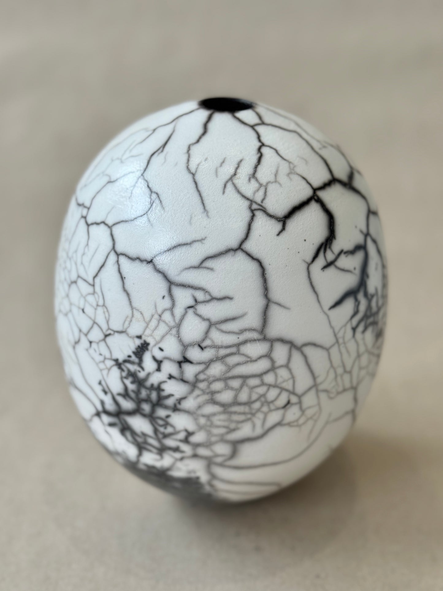 Raku Vessel #114