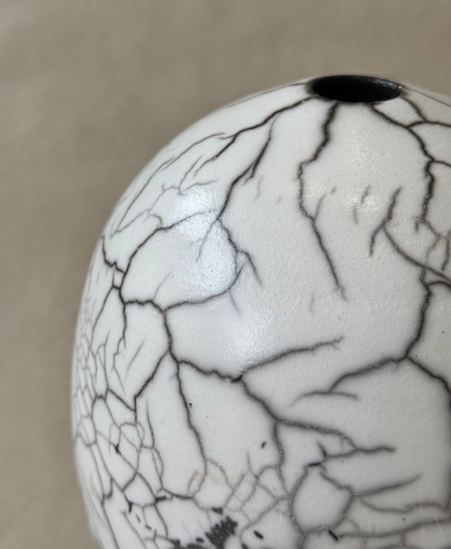Raku Vessel #114