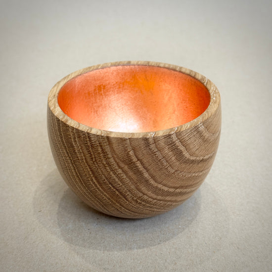 Copper Oak Bowl