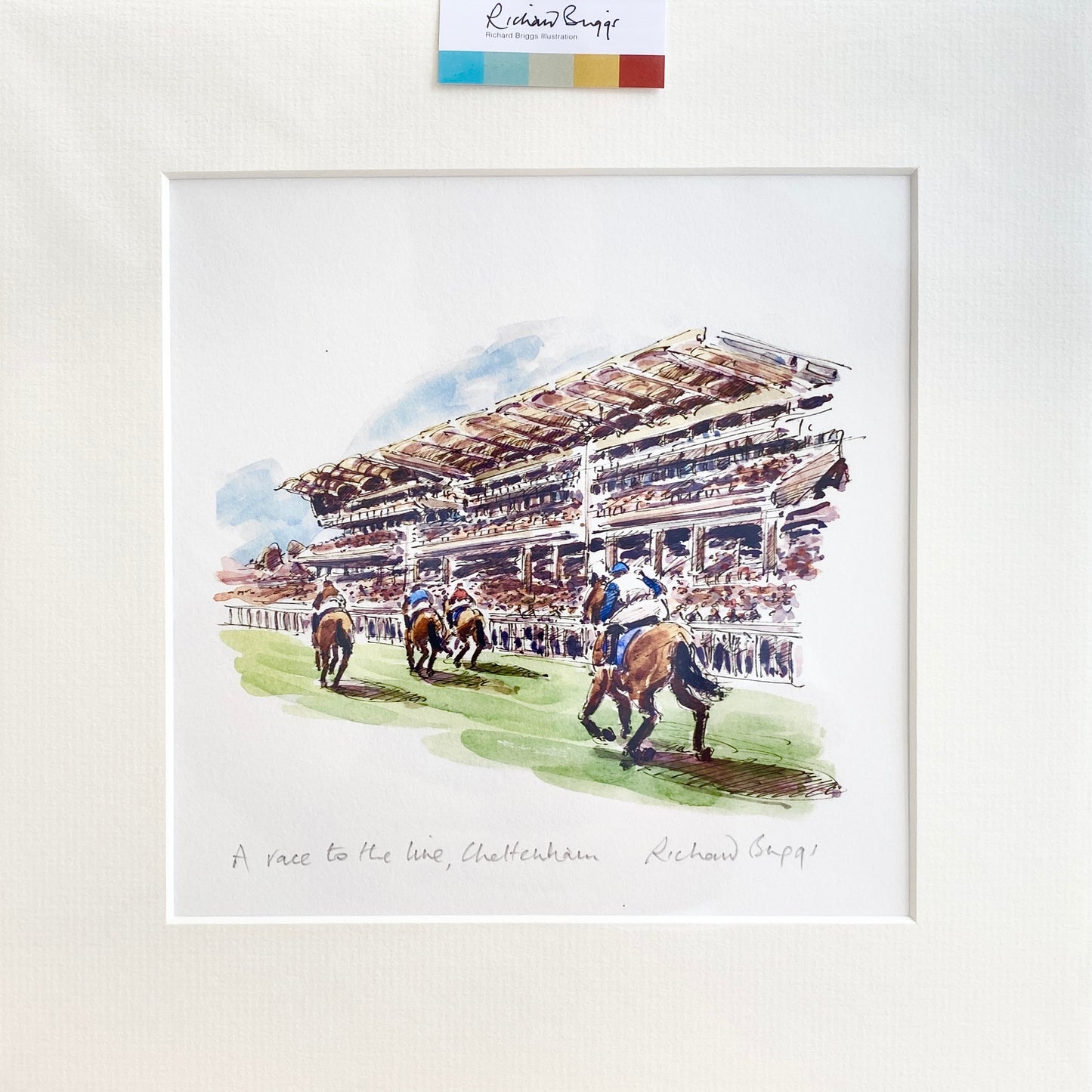 Load image into Gallery viewer, A Race To The Line, Cheltenham
