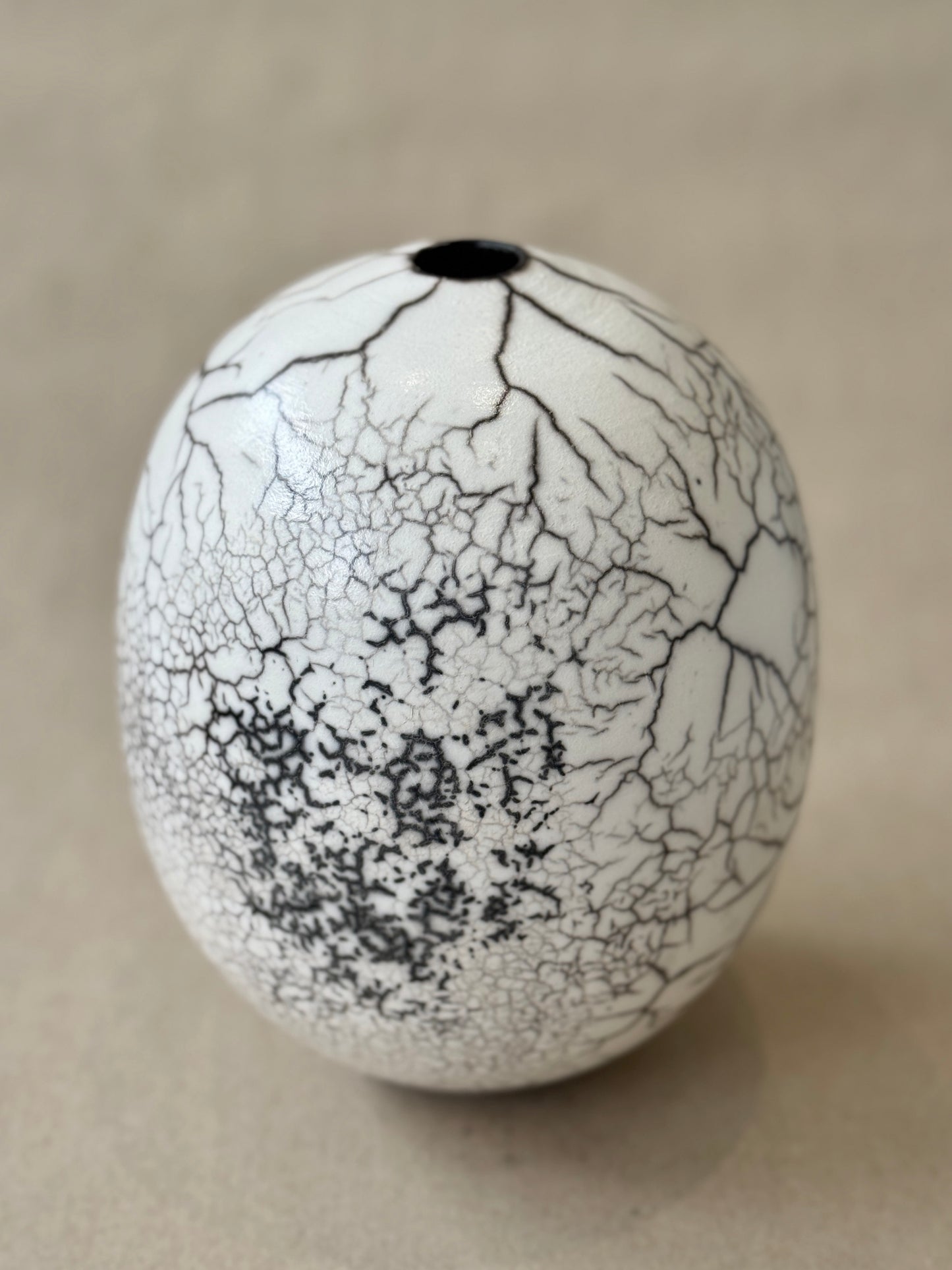 Raku Vessel #114