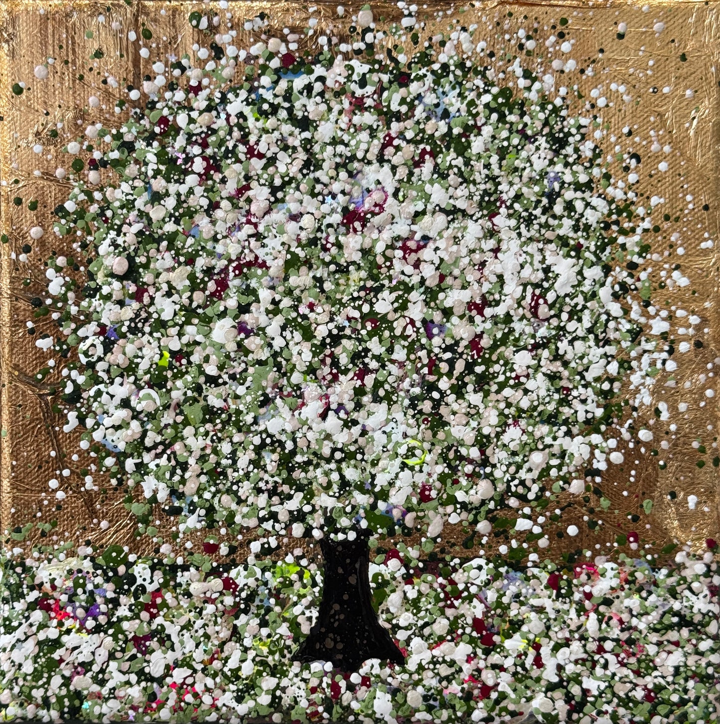 White Blossom, Gold