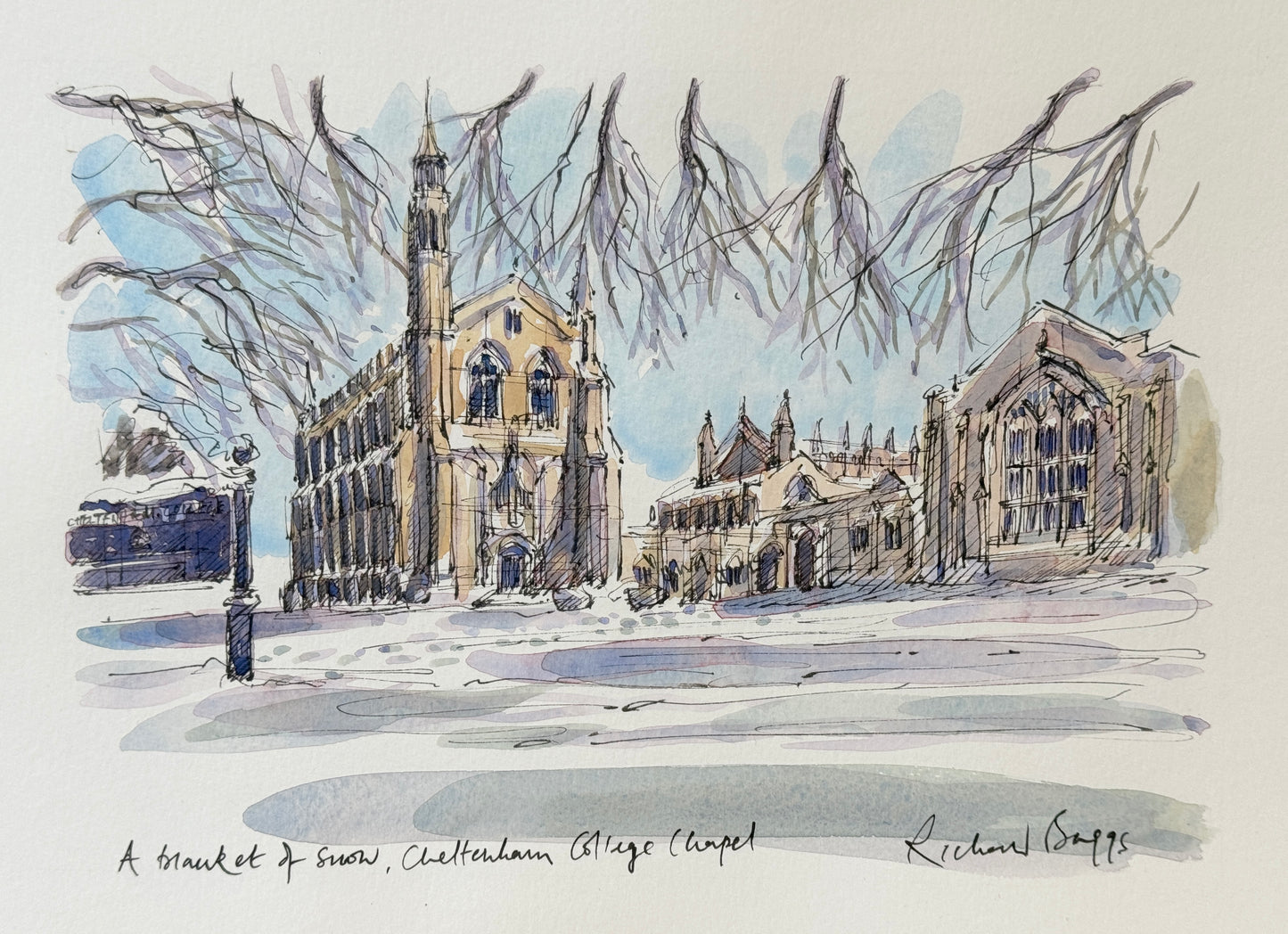 A Blanket of Snow, Cheltenham College Chapel