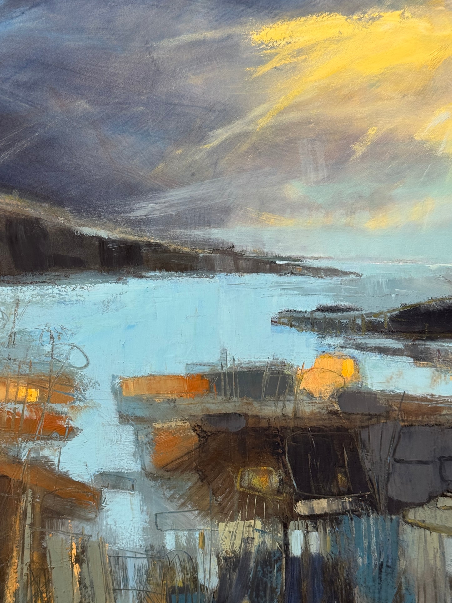 Storm coming in over the Cove