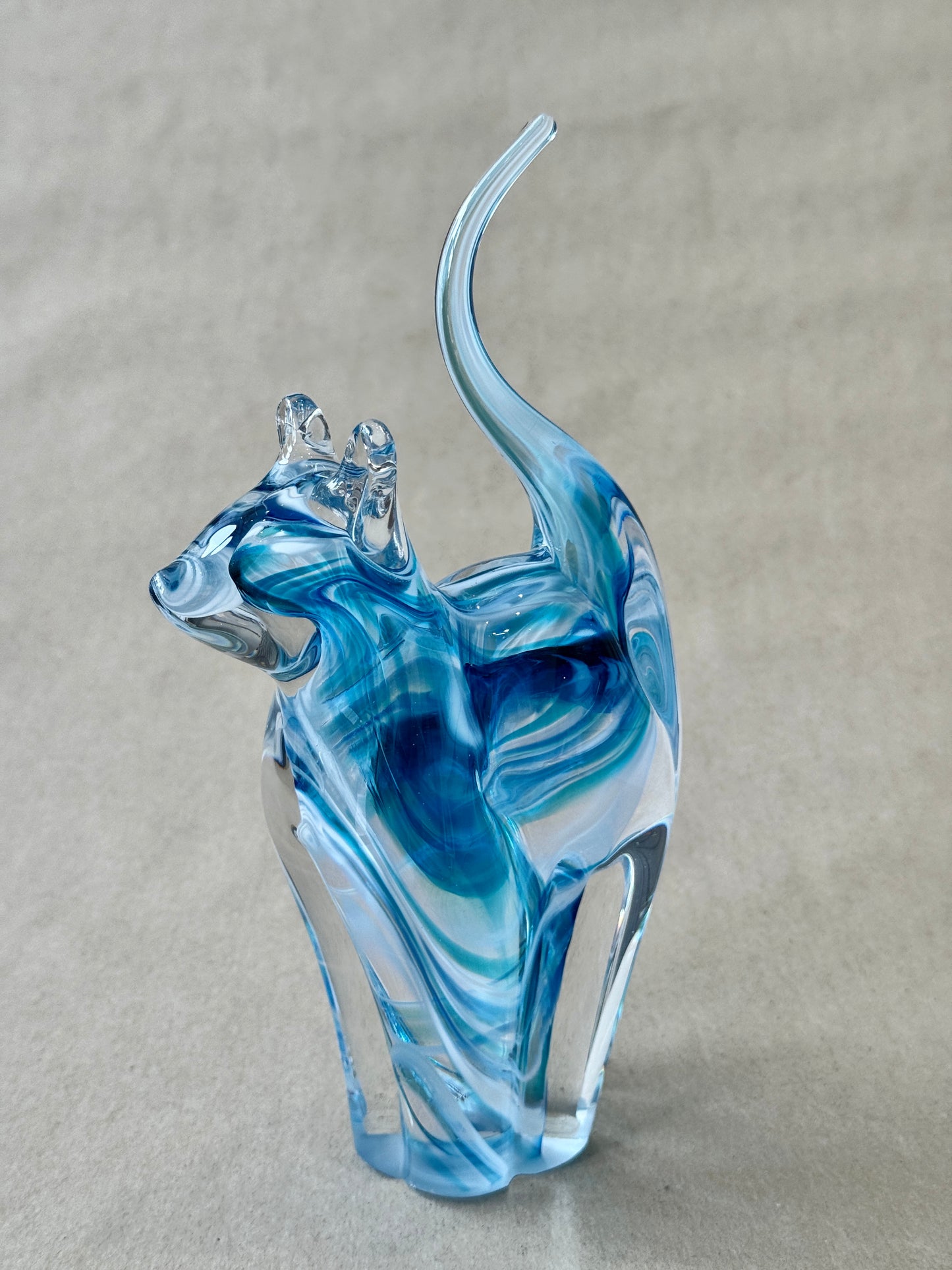 Glass Cat - various colours