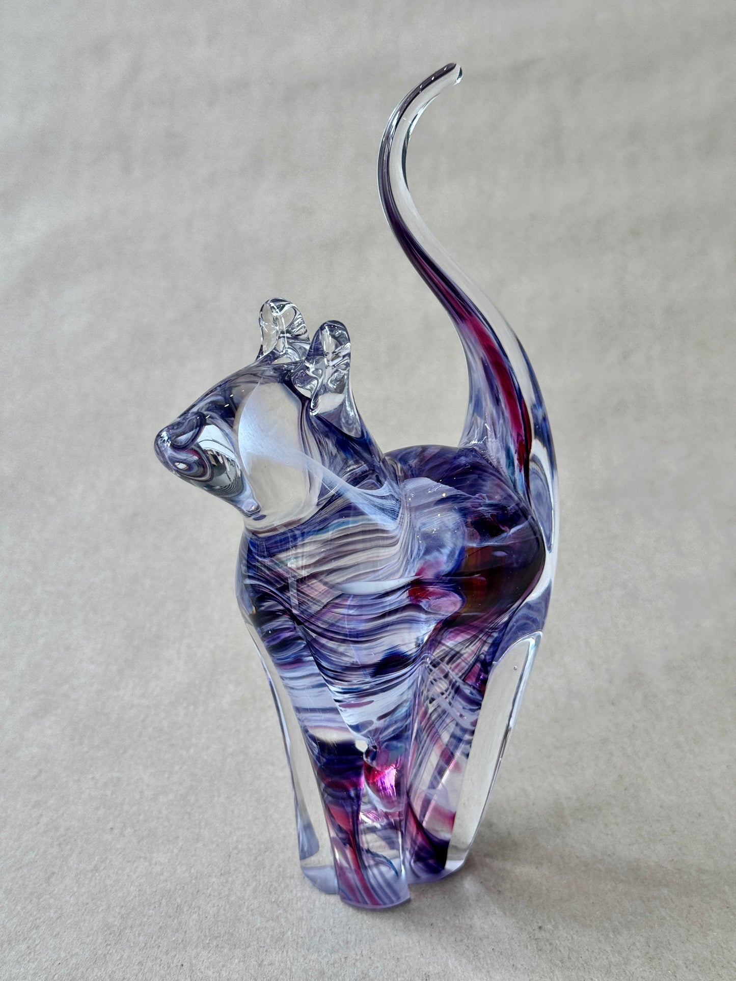 Glass Cat - various colours