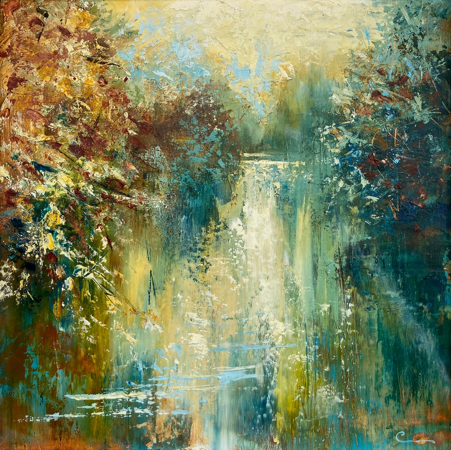 Late Summer Reflections, La Dordogne