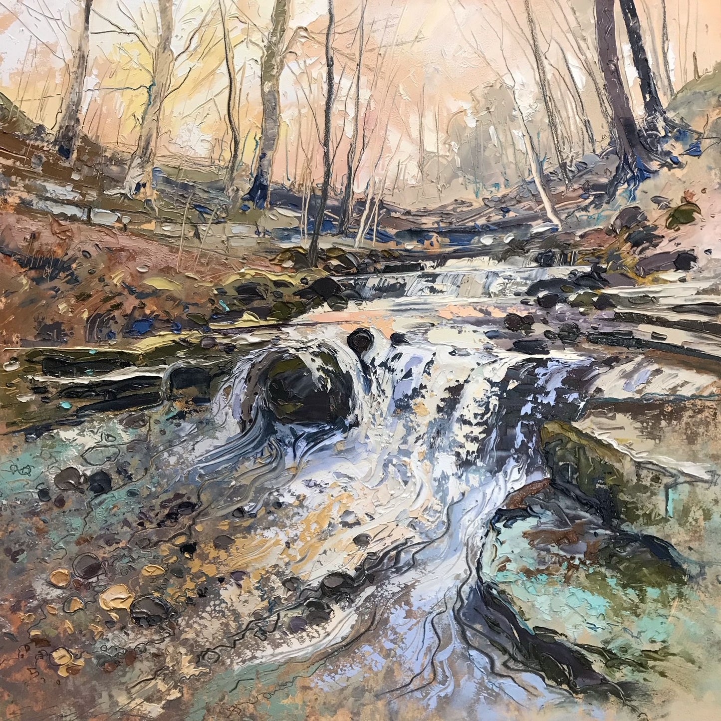 Sunset on Crackpot Falls - Upper Swaledale