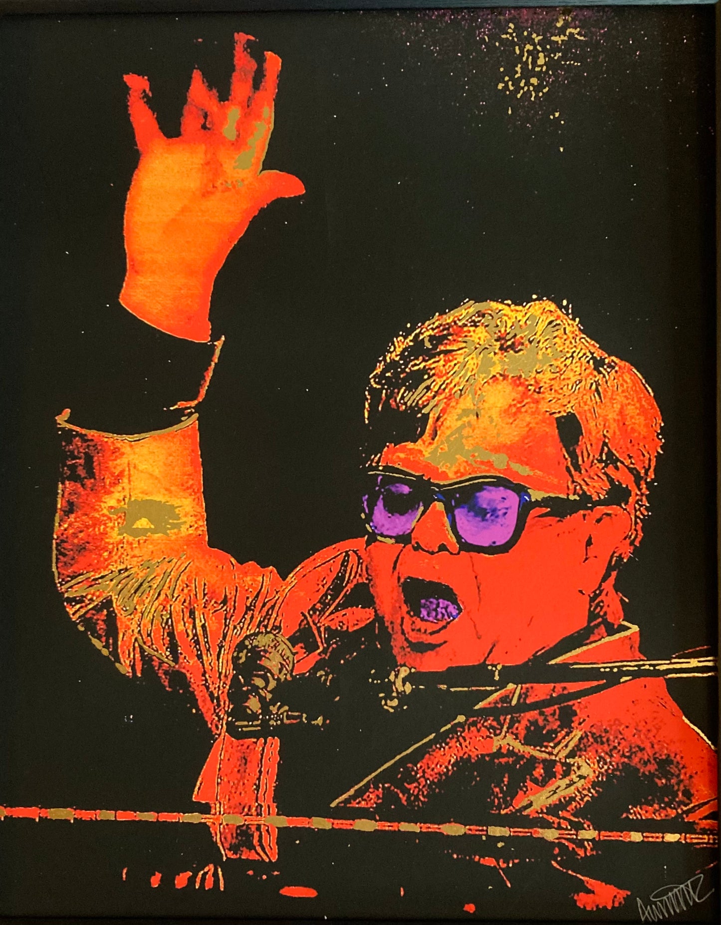 Elton's Glastonbury (Red)