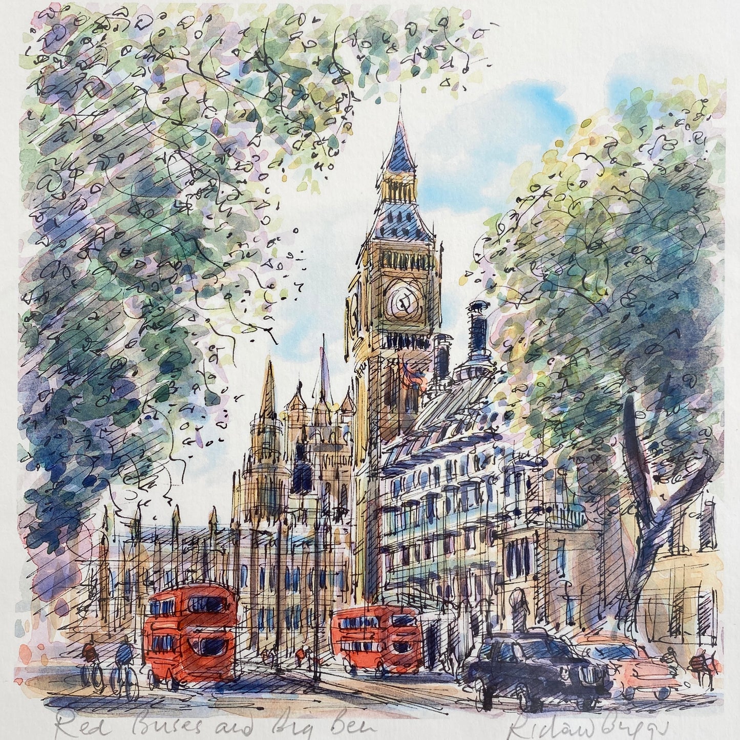 Red Buses and Big Ben