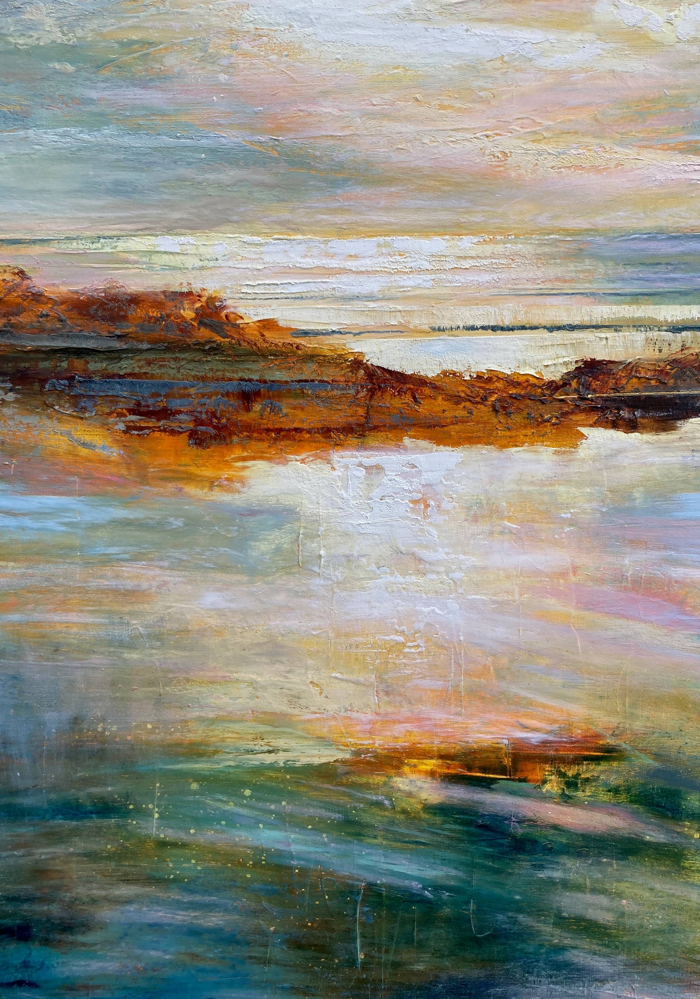 Rockpools Above Low Tide