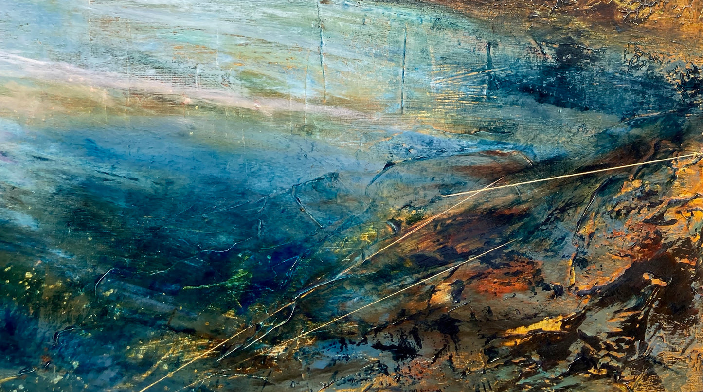 Rockpools Above Low Tide