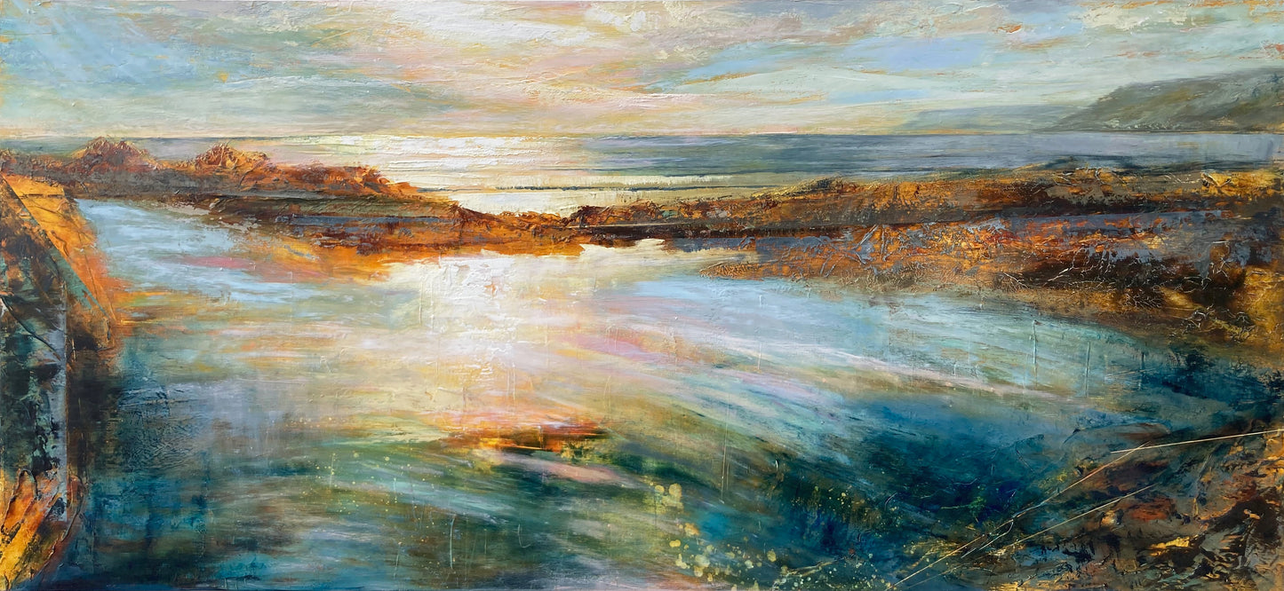 Rockpools Above Low Tide