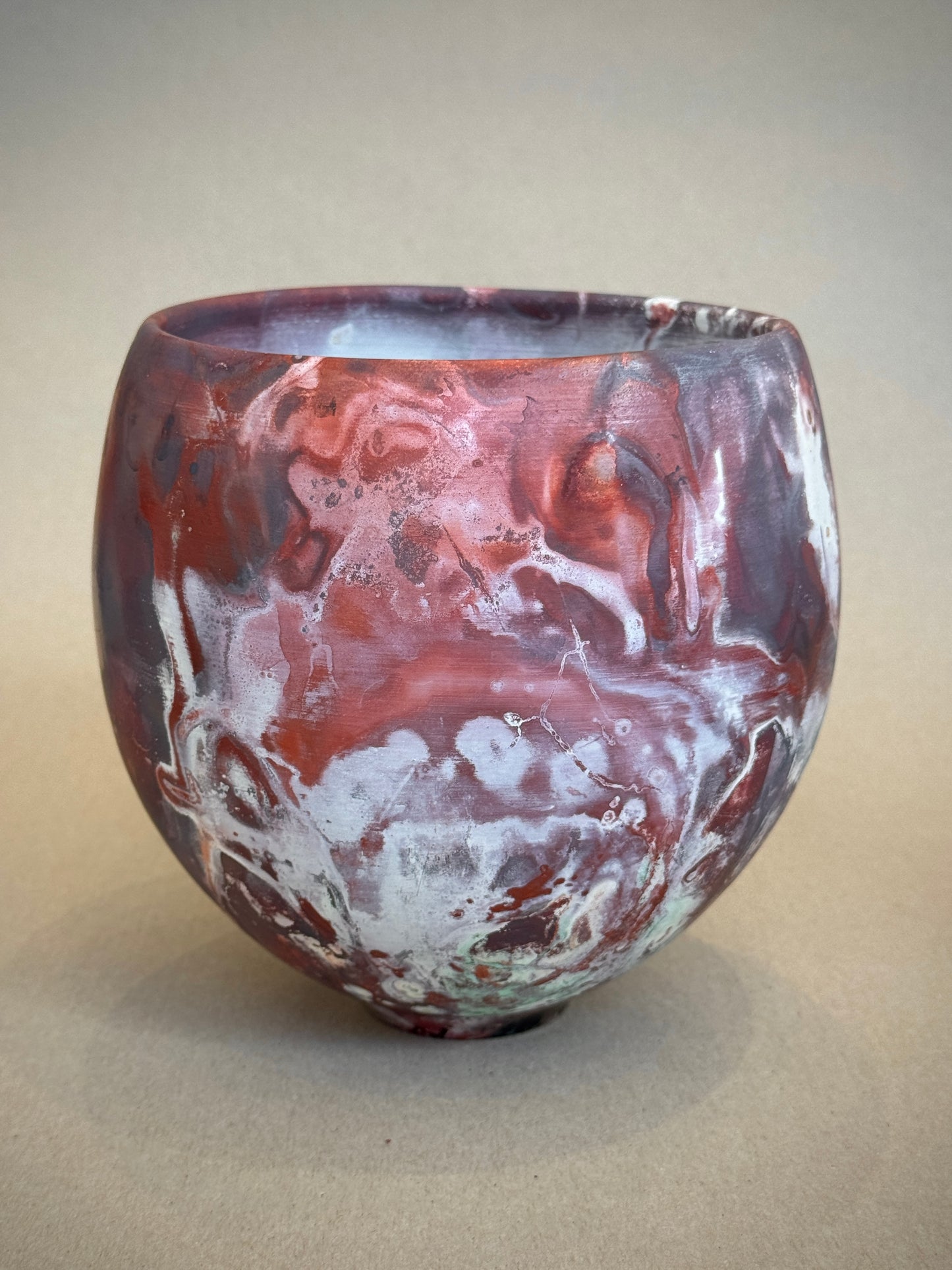 Saggar Open Vase