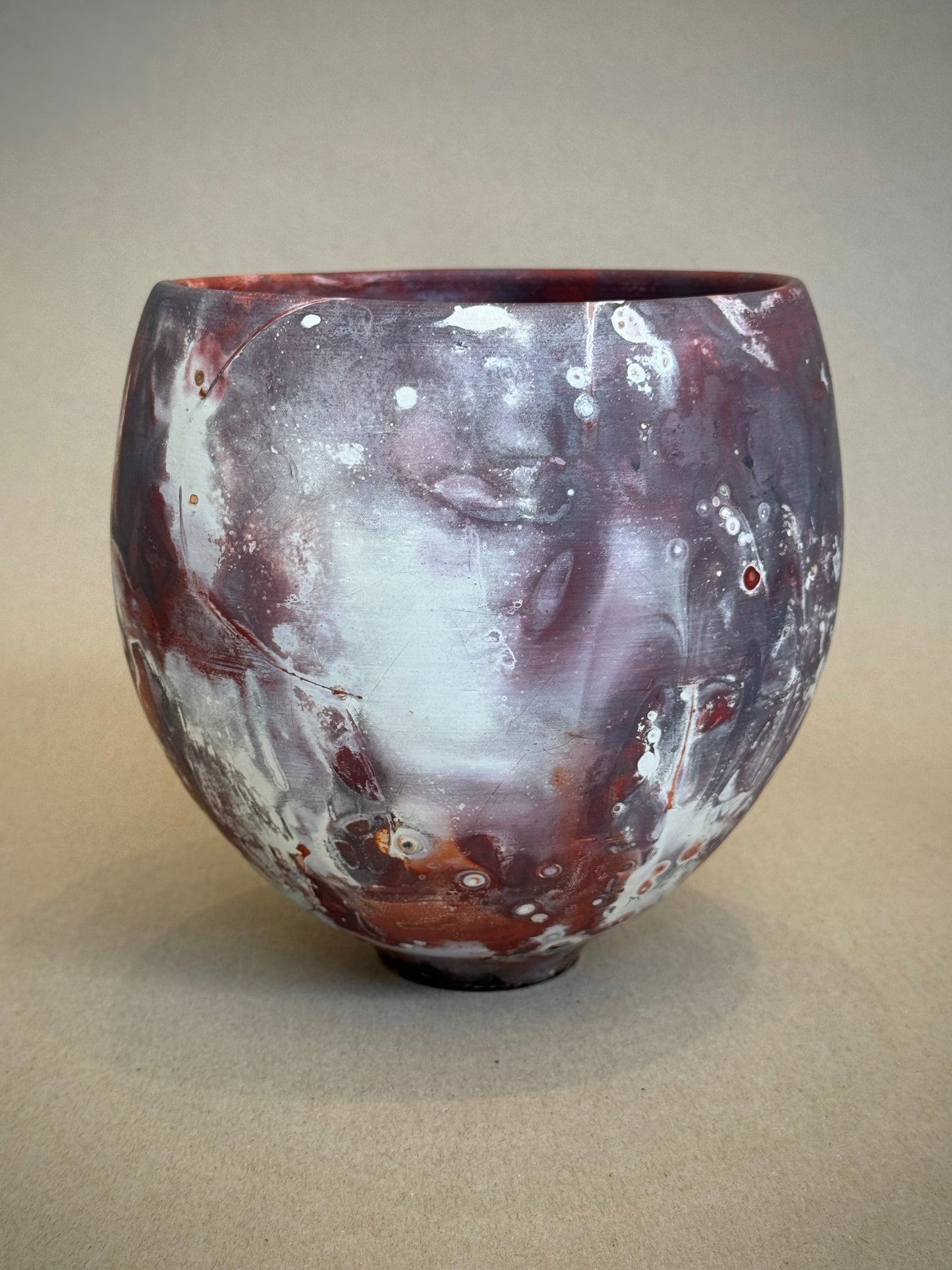 Saggar Open Vase