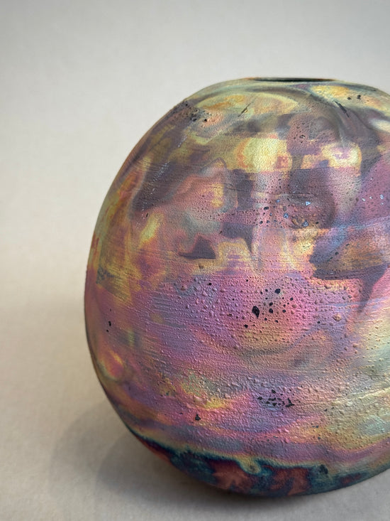 Copper Matte Ball Vessel #41