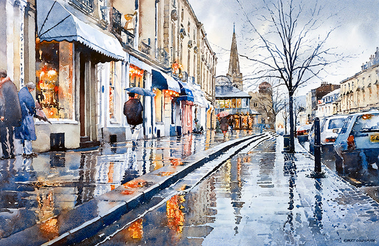 Montpellier Reflections (Mounted Print)